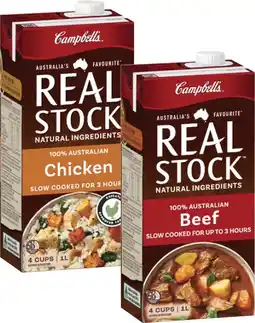 Coles Campbell's Real Stock offer