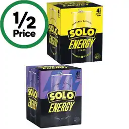 Woolworths Solo Energy Drink offer