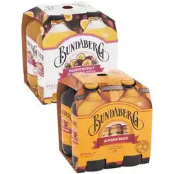 Woolworths Bundaberg Ginger Beer or Sparkling Mixers Varieties offer