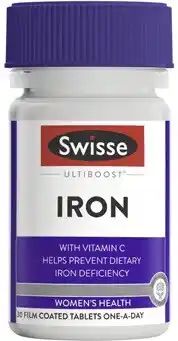 Coles Swisse Ultiboost Iron Tablets offer