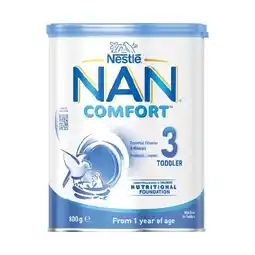 Woolworths Nestlé nan comfort stage 3 toddler milk drink offer