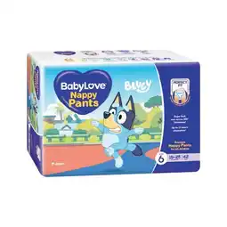 Woolworths BabyLove Jumbo Nappy Pants offer