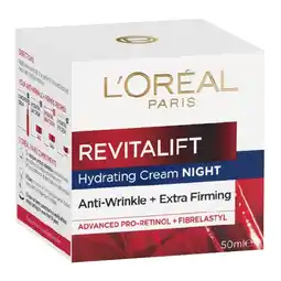 Woolworths L oréal paris revitalift hydrating night cream offer