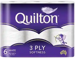Coles Quilton 3-Ply Toilet Paper offer