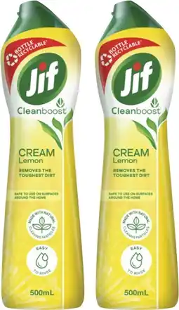 Coles Jif Cream Cleanser offer