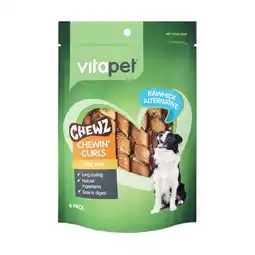 Woolworths Vitapet Chewz Chewin Curls Dog Treats offer