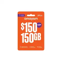 Woolworths amaysim $150 Starter Pack offer