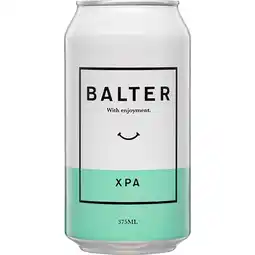 Woolworths Balter  XPA Cans offer