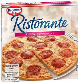 Coles Dr Oetker Ristorante Pizza-390g offer