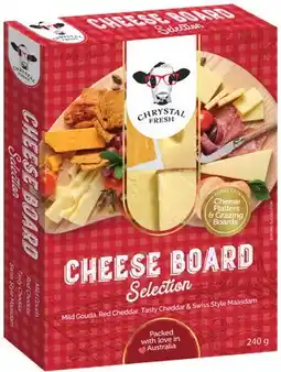 IGA Chrystal Fresh Cheese Board Selection offer