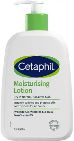 Coles Cetaphil Moisturising Lotion offer
