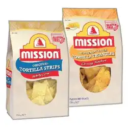 IGA Mission Tortilla Corn Chips Selected Varieties offer