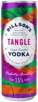Coles Billson’s Tangle Vodka Mixed Drink Cans offer