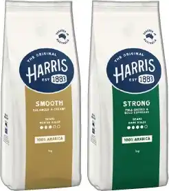 IGA Harris Roast Coffee Beans Selected Varieties offer