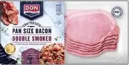 IGA Don Pan Size Double Smoked Bacon 200g or Streaky Rindless Bacon 180g offer