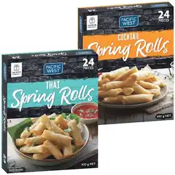 IGA Pacific West Spring Rolls Selected Varieties offer