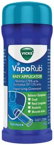 IGA Vicks VapoRub Easy Applicator Vaporizing Ointment offer