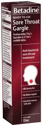 IGA Betadine Sore Throat Gargle offer