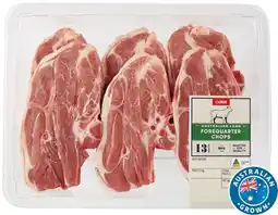 Coles Coles Australian Lamb Forequarter Chops offer