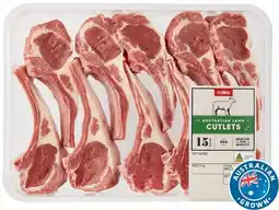 Coles Coles Australian Lamb Cutlets offer