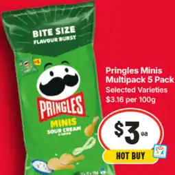 IGA Pringles Minis Multipack offer