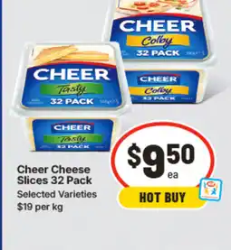 IGA Cheer Cheese Slices offer