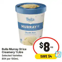 IGA Bulla Murray St Ice Creamery offer