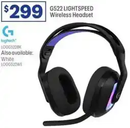 Officeworks Logitech g522 lightspeed wireless headset offer