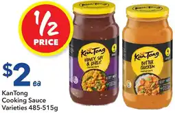 Ritchies KanTong Cooking Sauce Varieties offer
