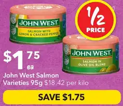 Ritchies John West Salmon offer