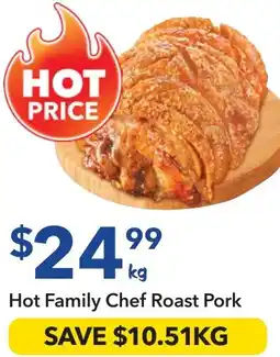Ritchies Hot family chef roast pork offer