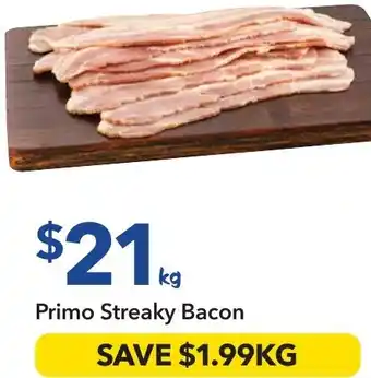 Ritchies Primo streaky bacon offer