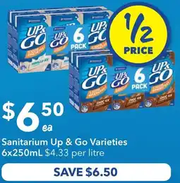 Ritchies Sanitarium Up & Go offer