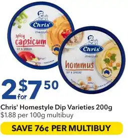 Ritchies Chris' Homestyle Dip offer