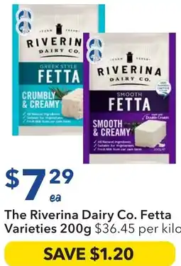 Ritchies The Riverina Dairy Co. Fetta offer