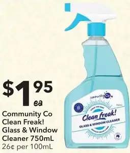 Ritchies Community Co Clean Freak! Glass & Window Cleaner offer