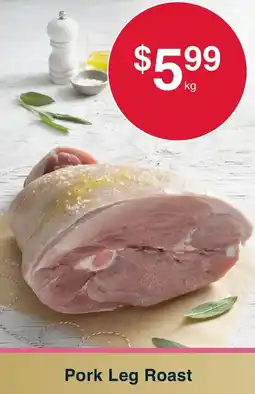 Australian Butchers Pork Leg Roast offer