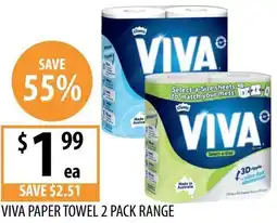 Supabarn Viva paper towel offer