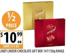 Supabarn Lindt lindor chocolate gift box offer