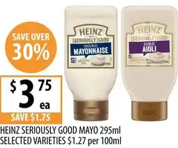 Supabarn Heinz seriously good mayo offer