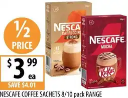 Supabarn Nescafe coffee sachets offer