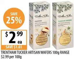 Supabarn Trentham tucker artisan wafers offer