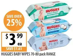 Supabarn Huggies baby wipes offer