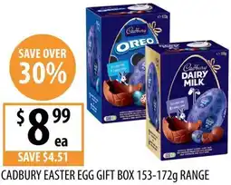 Supabarn Cadbury easter egg gift box offer