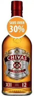 Supabarn Chivas regal 12 year old scotch offer