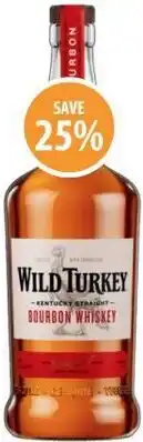 Supabarn Wild turkey 81 proof 40.5% offer