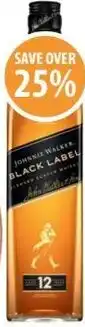 Supabarn Johnnie walker black label 12 year old blended scotch whisky offer