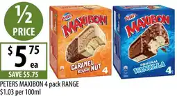Supabarn Peters maxibon offer