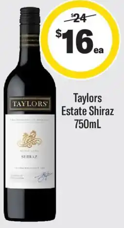 Liquorland Taylors Estate Shiraz offer