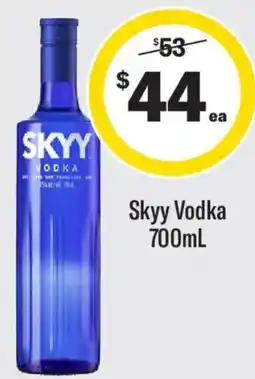 Liquorland Skyy Vodka offer